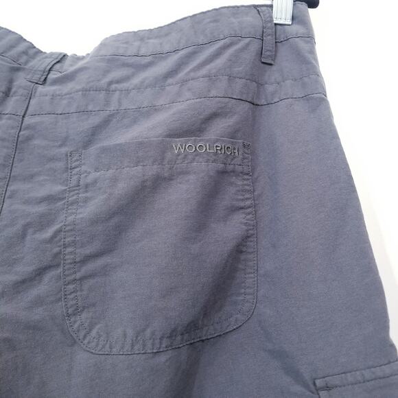 WOOLRICH Gray Capri Cargo Pants - Picture 10 of 13